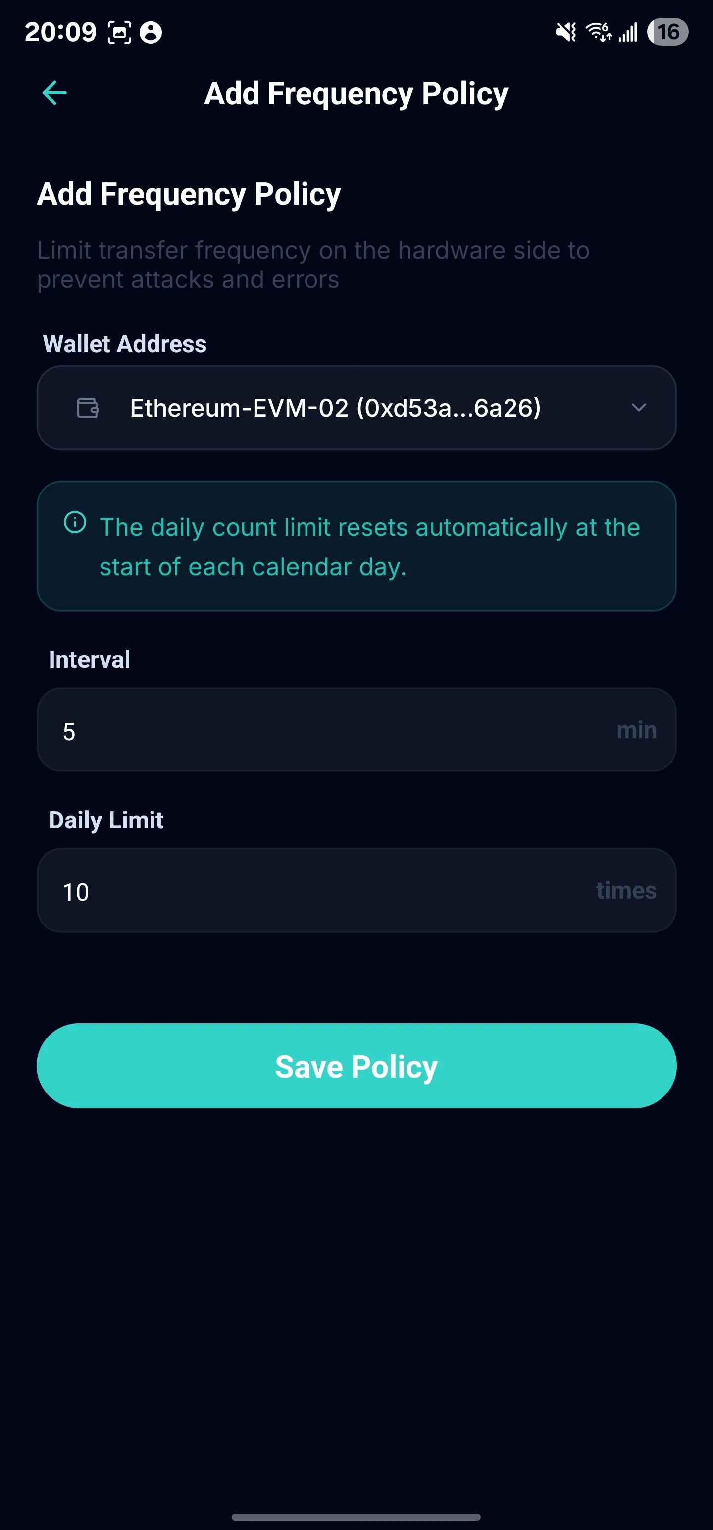 Local Policy Sync screen 2