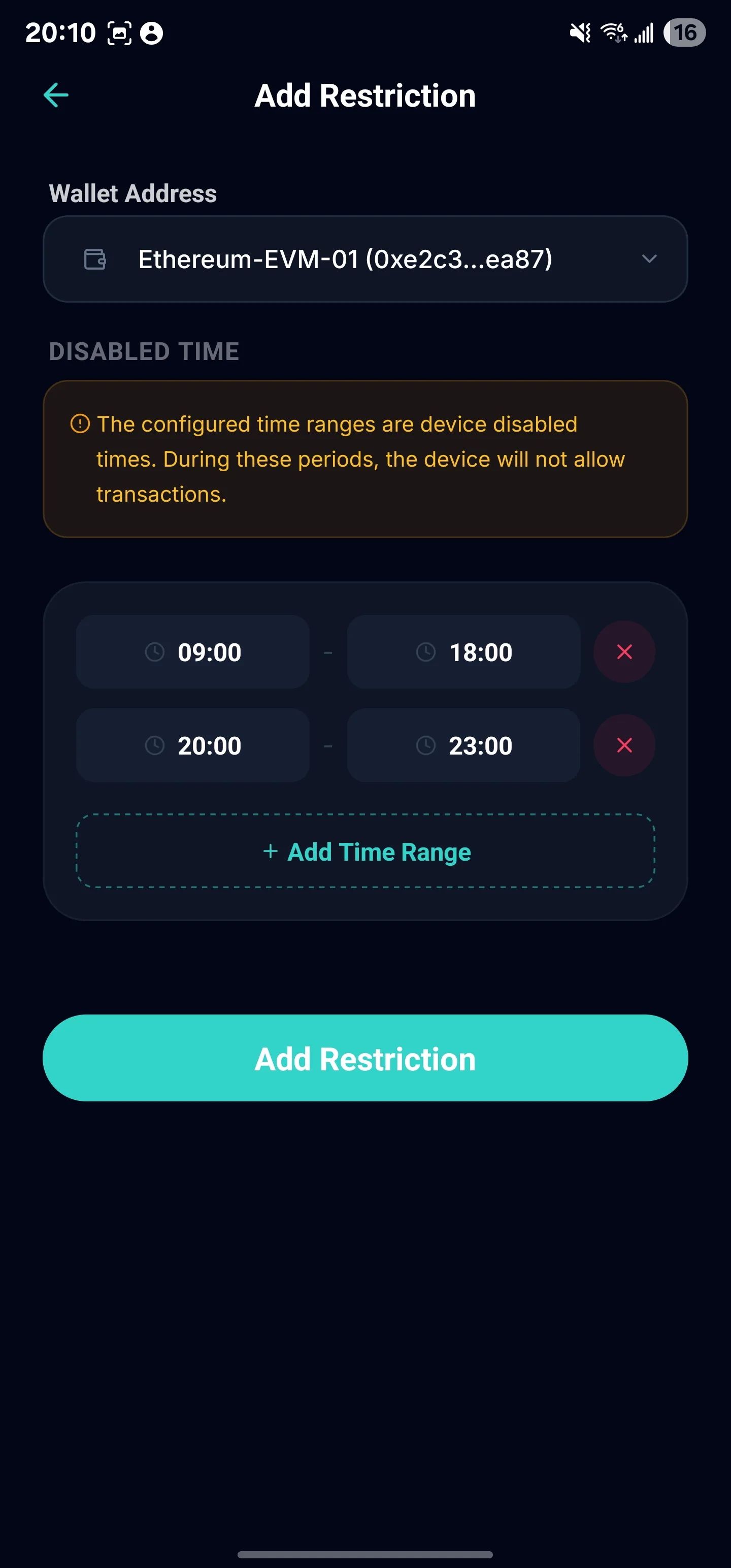 Local Policy Sync screen 3
